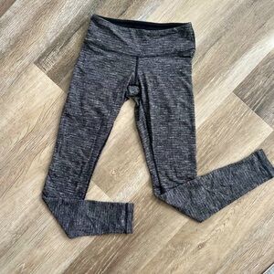 lululemon athletica Charcoal Heathered Leggings